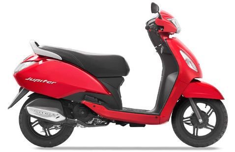 TVS Jupiter Red