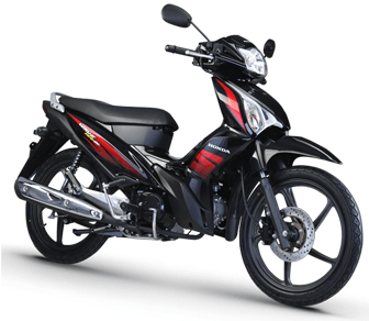 Honda Wave Alpha black