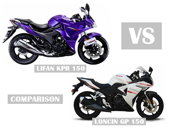 Lifan KPR 150 Vs Loncin GP 150