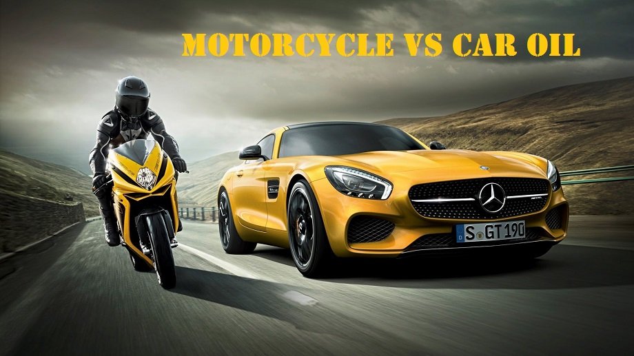 motorcycle vs car oil