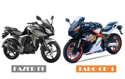 Yamaha Fazer Fi V2 Vs Taro GP-1