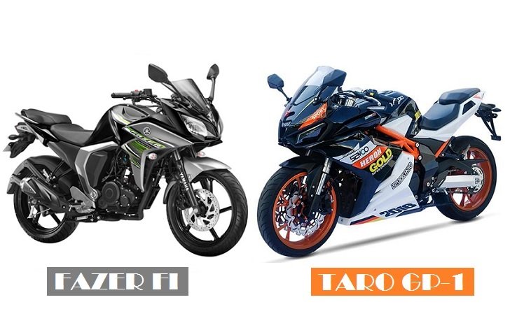 Yamaha Fazer Fi V2 Vs Taro GP-1