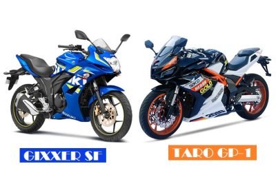 Suzuki Gixxer SF Vs Taro GP-1