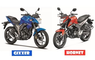 Gixxer Vs Hornet