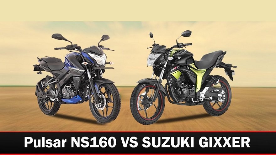 Bajaj Pulsar 160 Vs Suzuki Gixxer