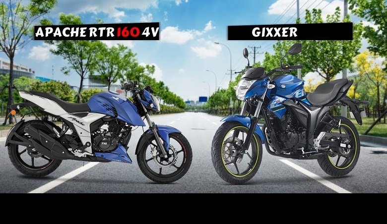 Gixxer Vs RTR 4V