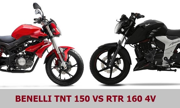 Benelli TNT 150 Vs TVS Apache RTR 160 4V