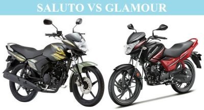 Yamaha Saluto Vs Hero Glamour