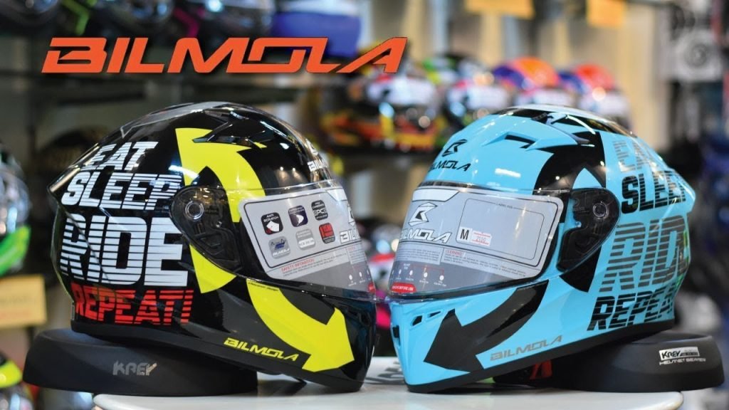 Bilmola helmets available in Bangladesh with various designs