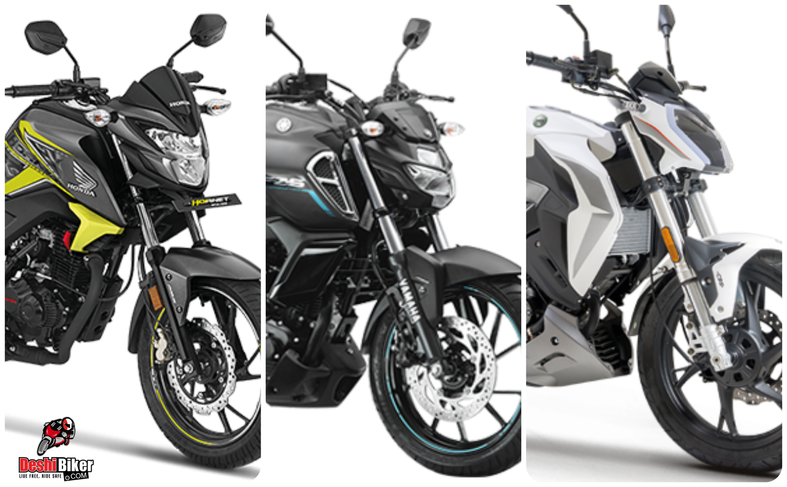 Benelli 165s Vs Honda CB Hornet Vs Yamaha FZs FI V3