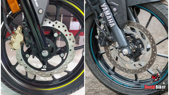 CB Hornet Braking Vs FZs FI V3 braking