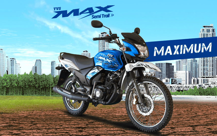 TVS MAx semi trail 125 price in BD