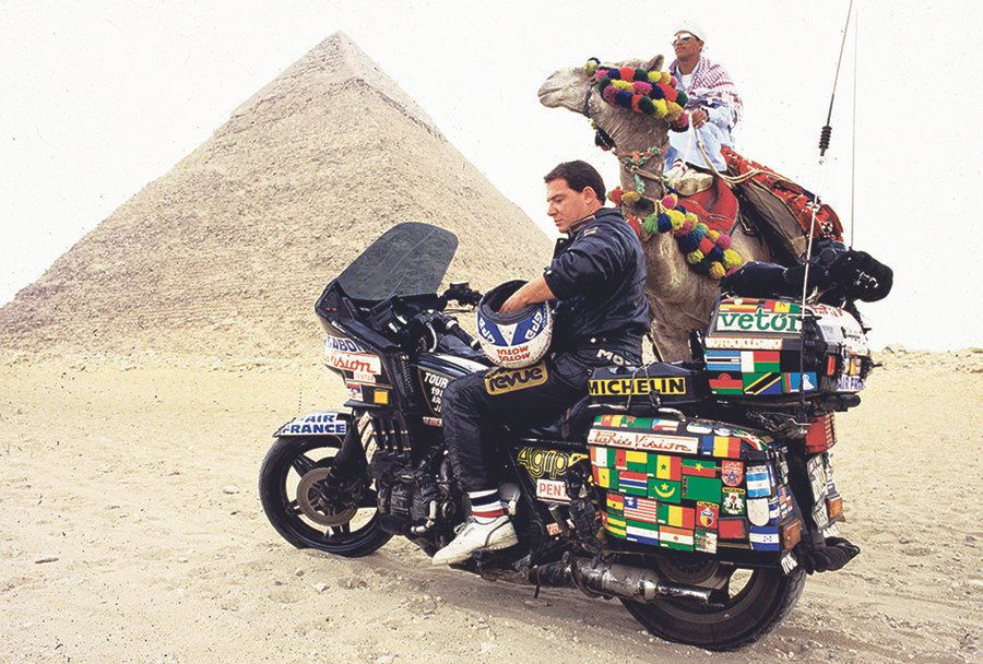 Longest journey by motorcycle (Individual)