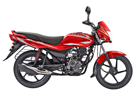 Bajaj Platina 100 ES Red