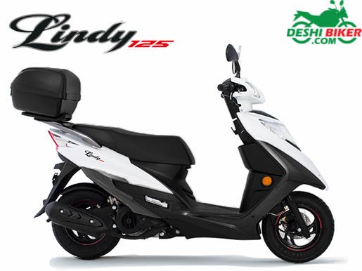 Haojue Lindy 125 White