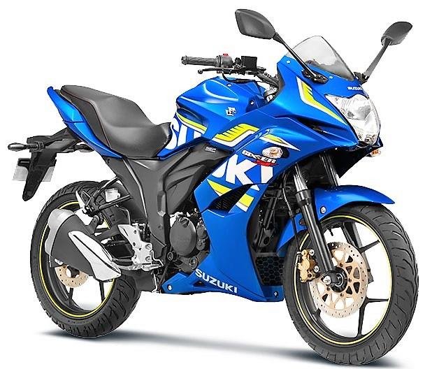Suzuki Gixxer SF Metallic Triton Blue