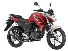 Yamaha FZs V2 Knight red