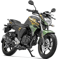 Yamaha FZs V2 Matt Green