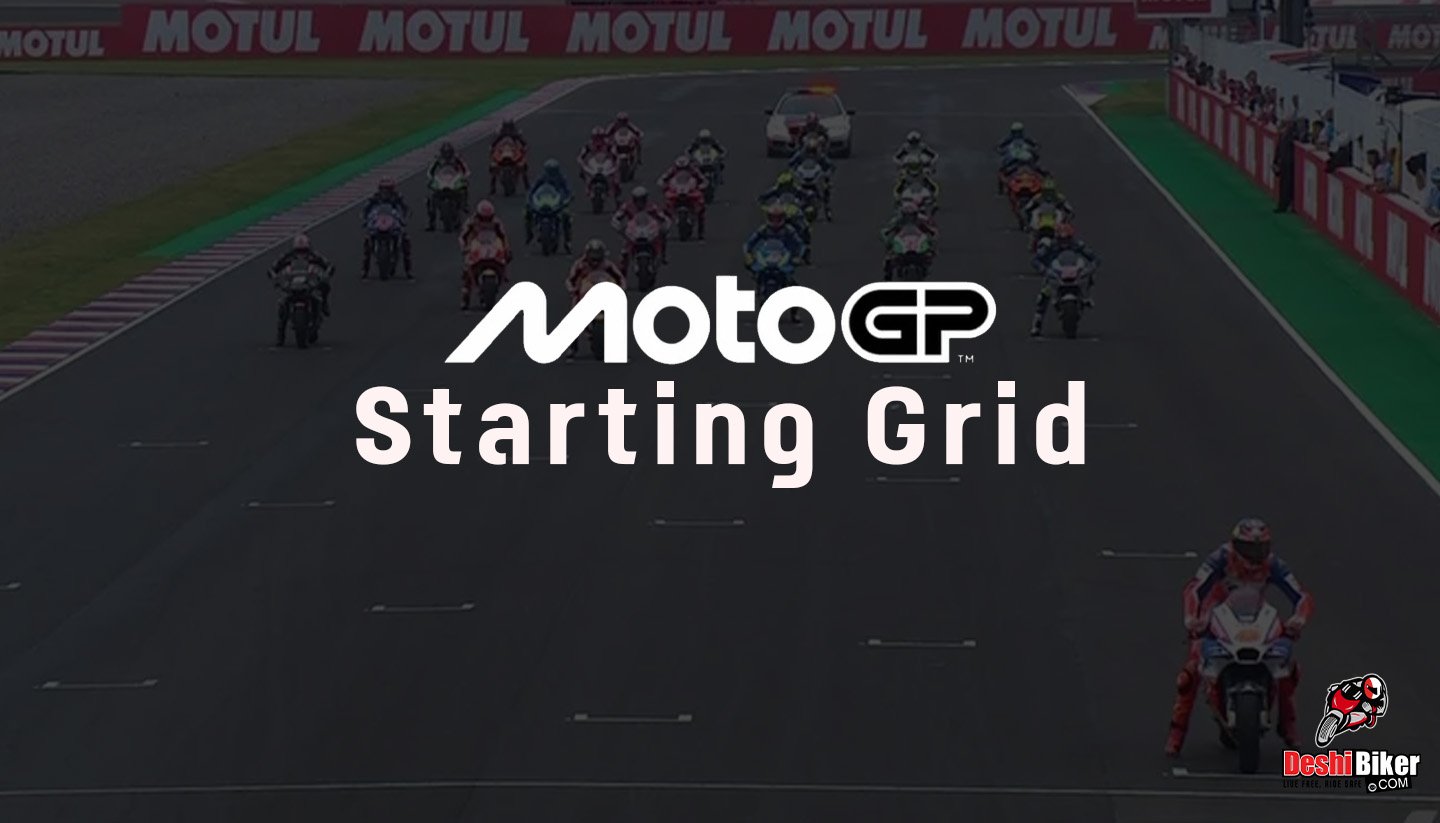 MotoGP Starting Grid