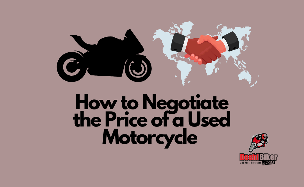 How to Negotiate the Price of a Used Motorcycle